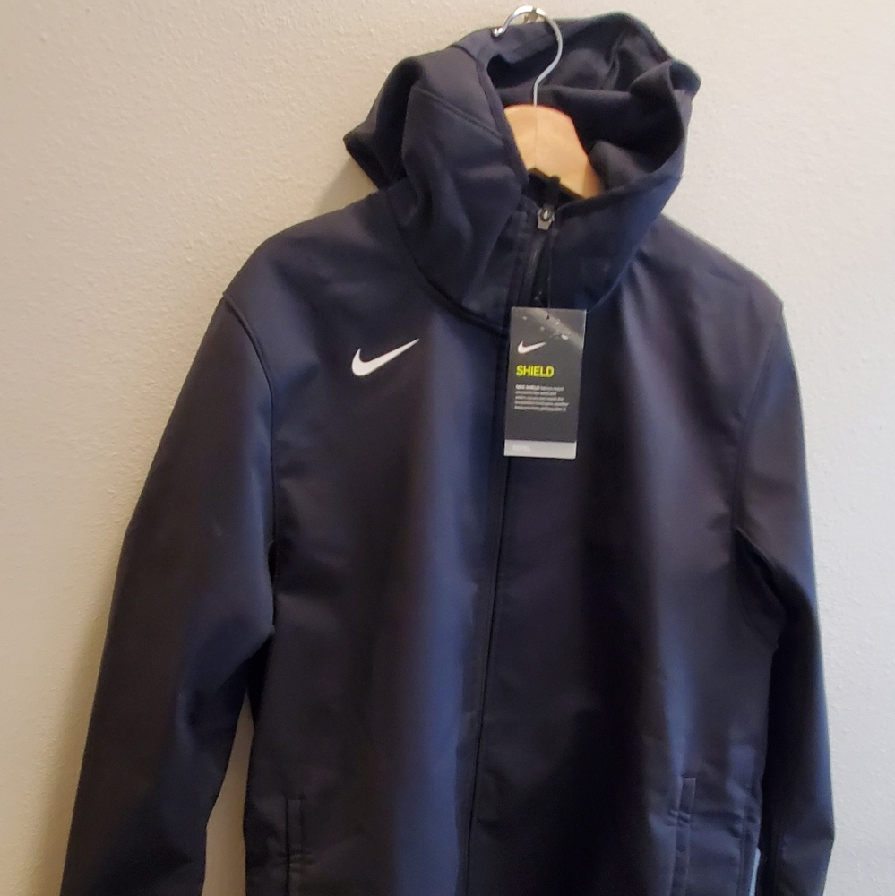 Nike Shield Long Jacket Black